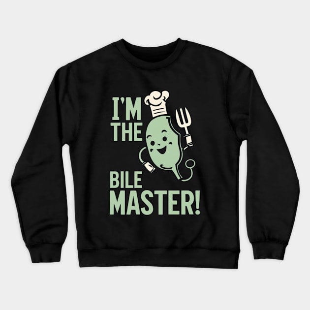 Gall Bladder Crewneck Sweatshirt by BukovskyART